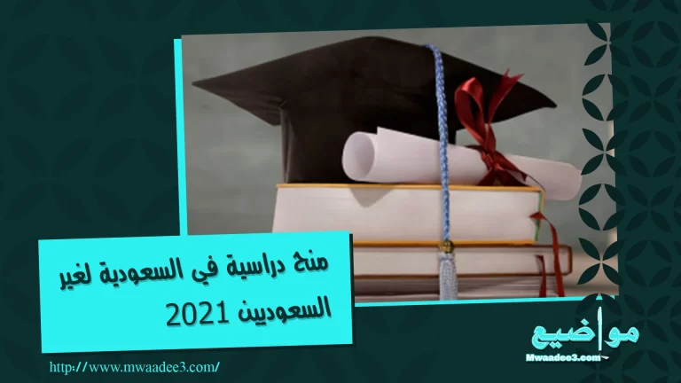 منح دراسية في السعودية لغير السعوديين 2023