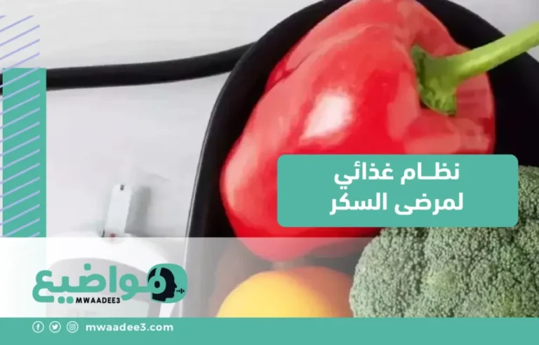 نظام غذائي لمرضى السكر