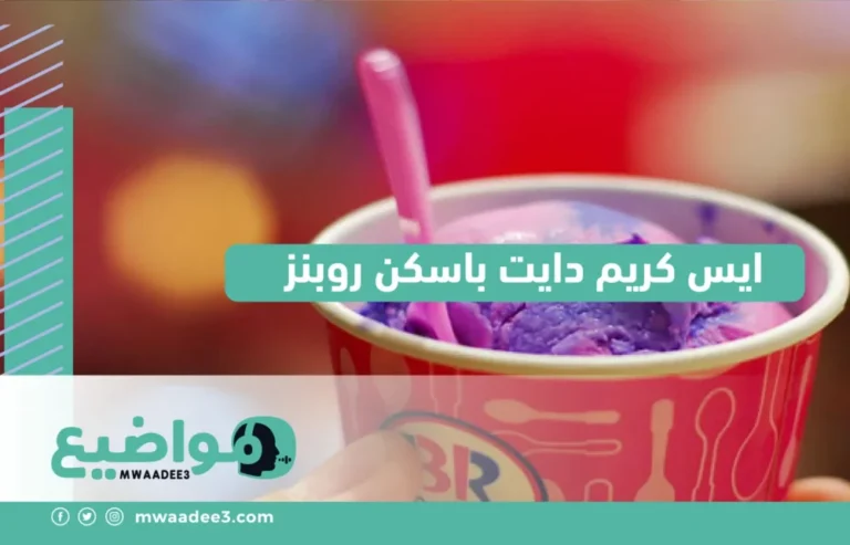 ايس كريم دايت باسكن روبنز