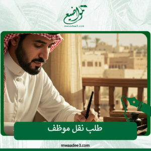 طلب نقل موظف